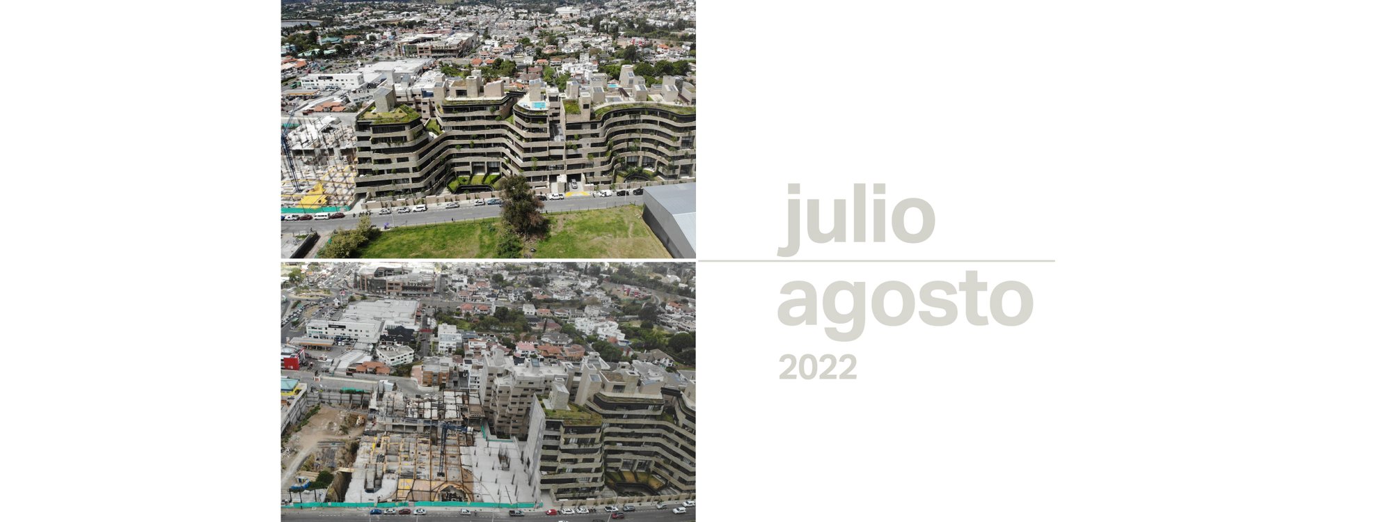 aquarela avance de obra julio agosto 2022
