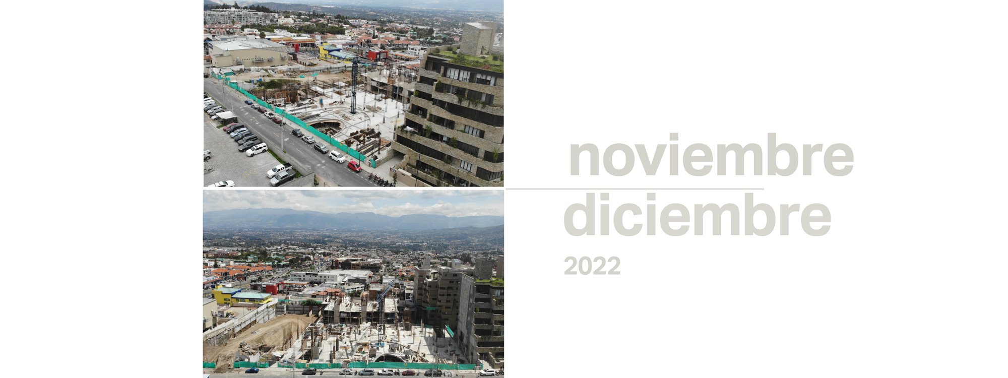 aquarela avance de obra noviembre diciembre 2022