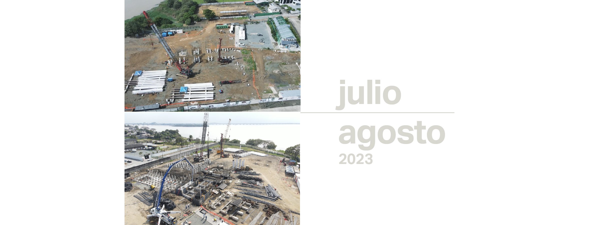 avance obra the hills julio agosto 2023